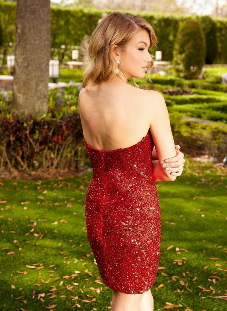 Primavera Couture 3899 Short Strapless Homecoming Dress The Dress Outlet Primavera Couture 3899 Short Strapless Homecoming Dress The Dress Outlet