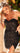 Cocktail Dresses Strapless Fitted Homecoming Dress BLACK