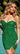 Cocktail Dresses Strapless Fitted Homecoming Dress EMERALD
