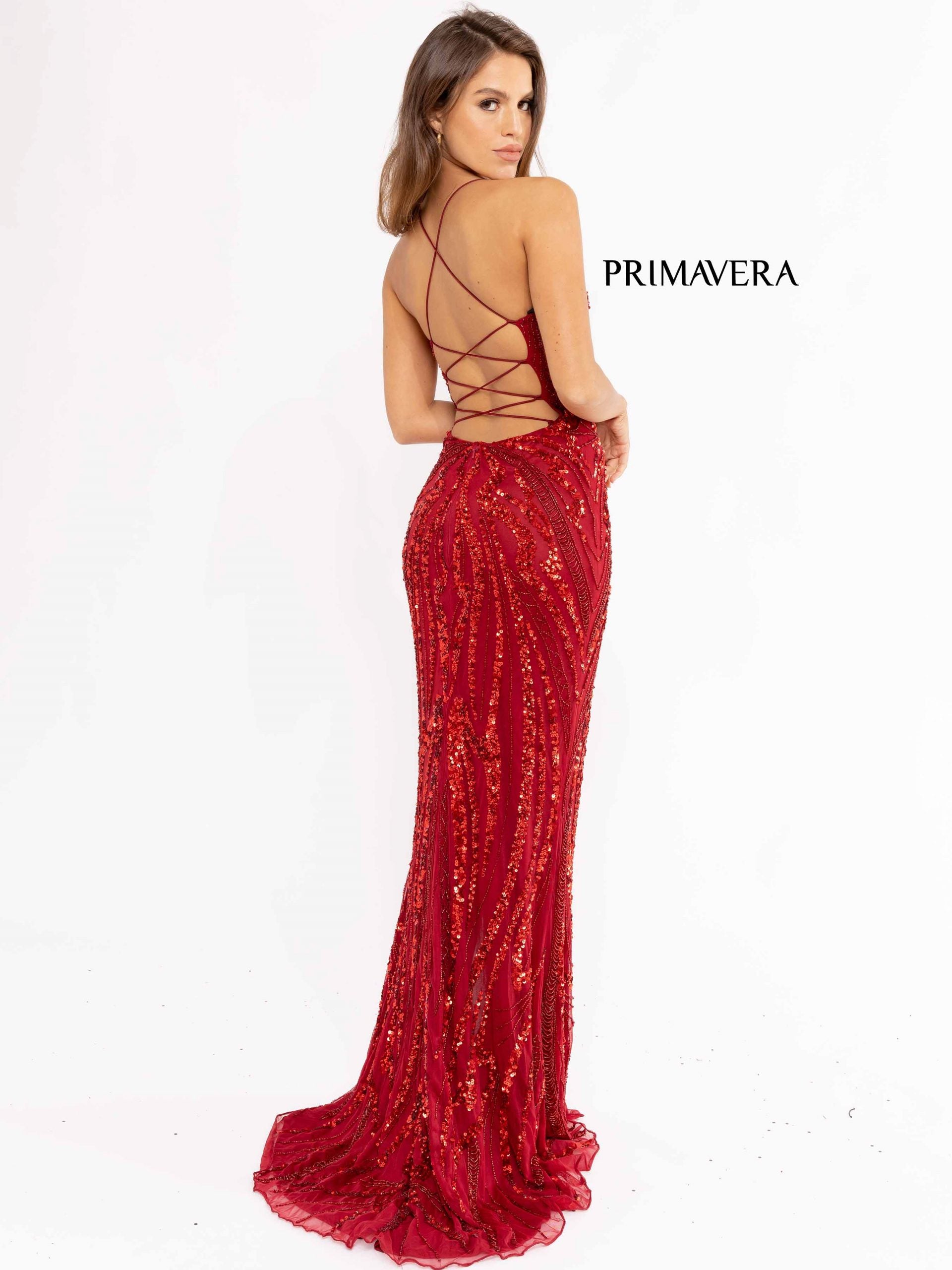 Prom Dresses Long Formal Prom Fitted Dress Red