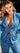 Pant Suit Long Sleeve Sparkling Pant Suit LIGHT BLUE