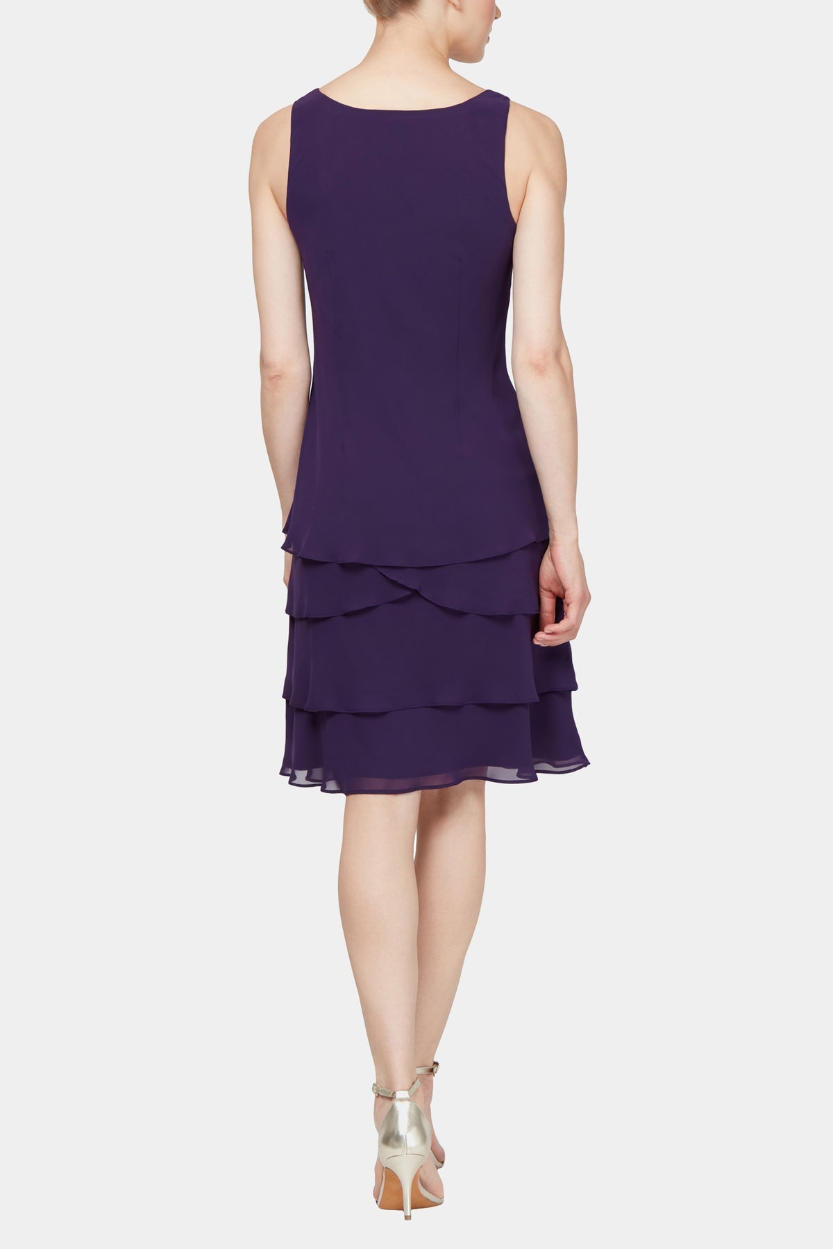 SL Fashions 410692 Short Mother of the Bride Dress