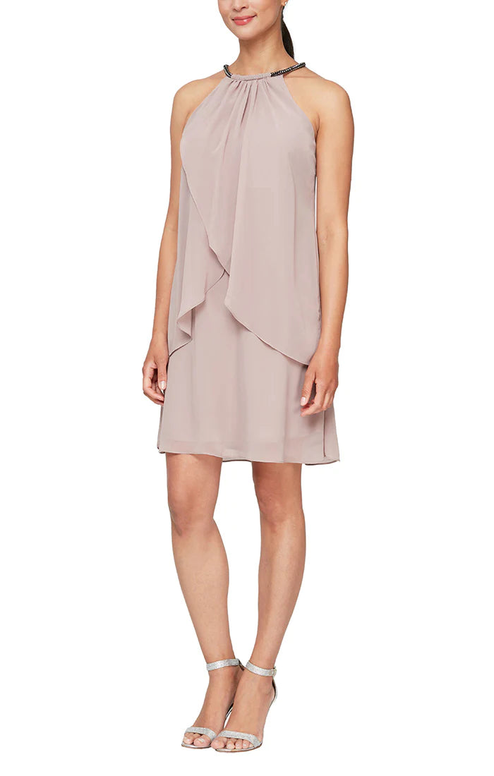 SL Fashions 413664 Short Cocktail Dress