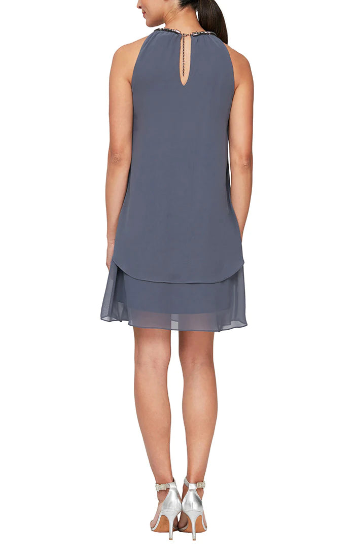 SL Fashions 413664 Short Cocktail Dress