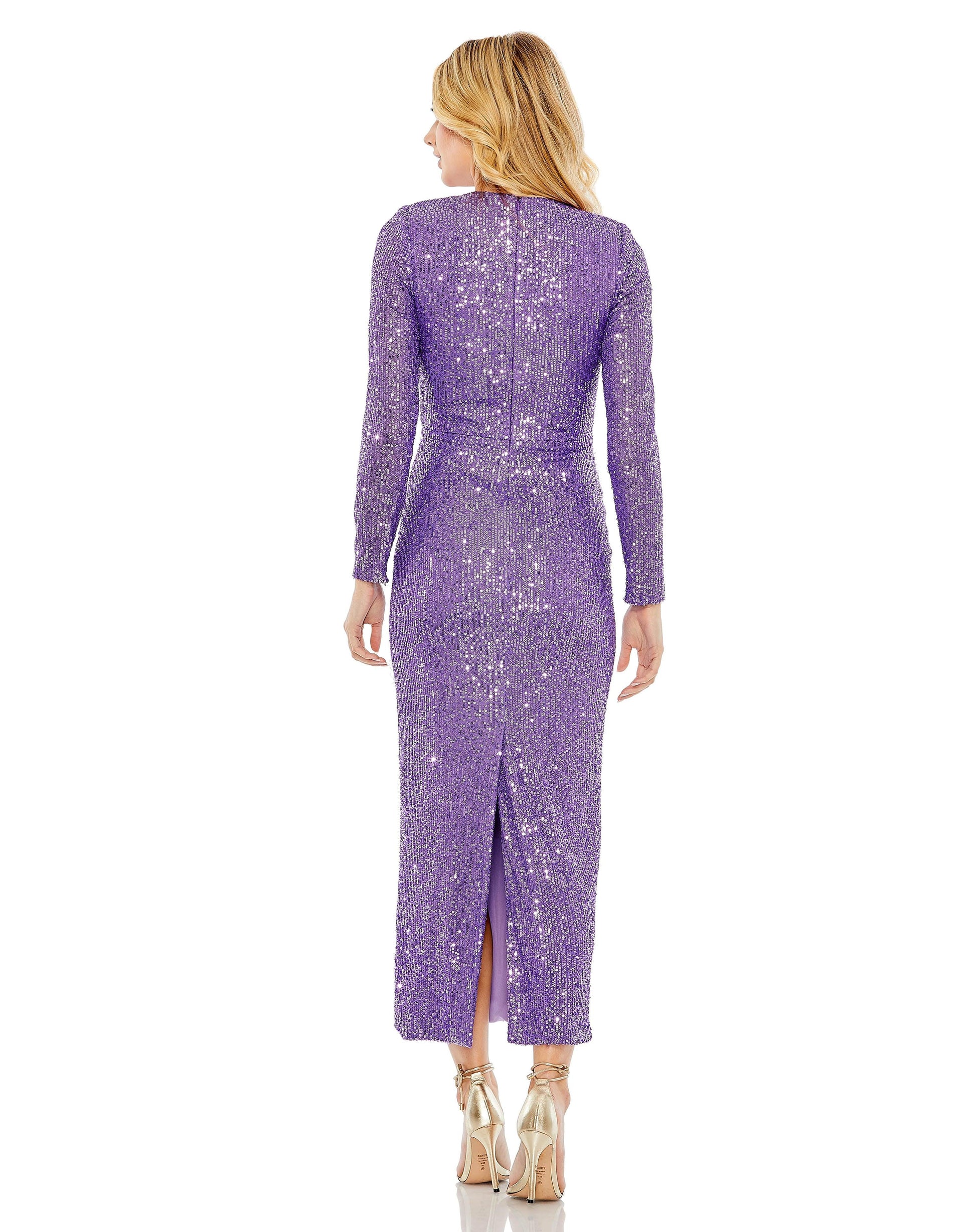 Mac Duggal 42043 Long Sleeve Formal Dress