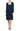 Mother of the Bride Dresses Tiered Jacket Short Dress Navy