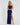 Prom Dresses Fitted Slit Prom Long Dress Indigo