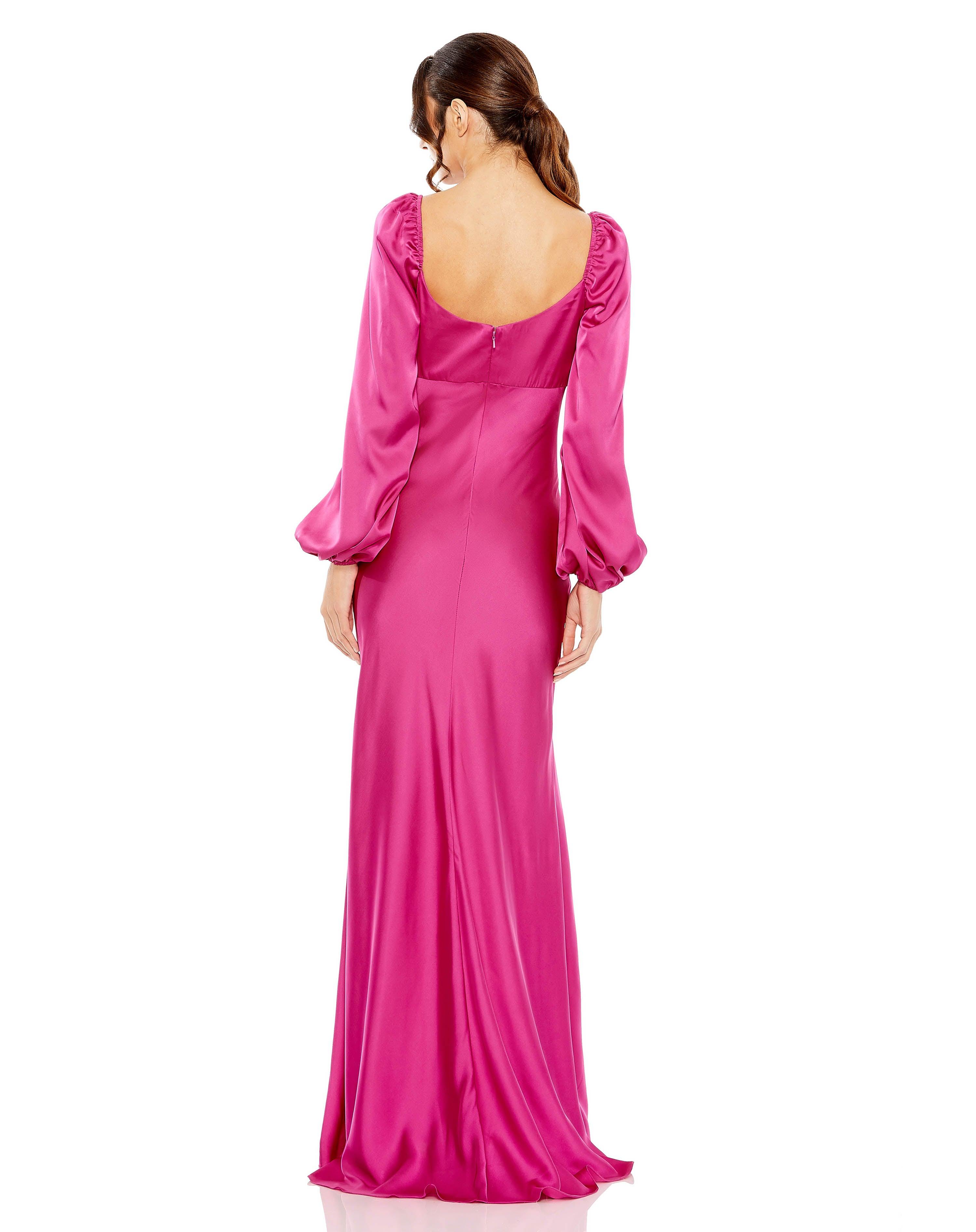 Mac Duggal 49519 Long Sleeve Formal Evening Dress