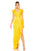 Mac Duggal 49529 Cap Sleeve High Low Dress