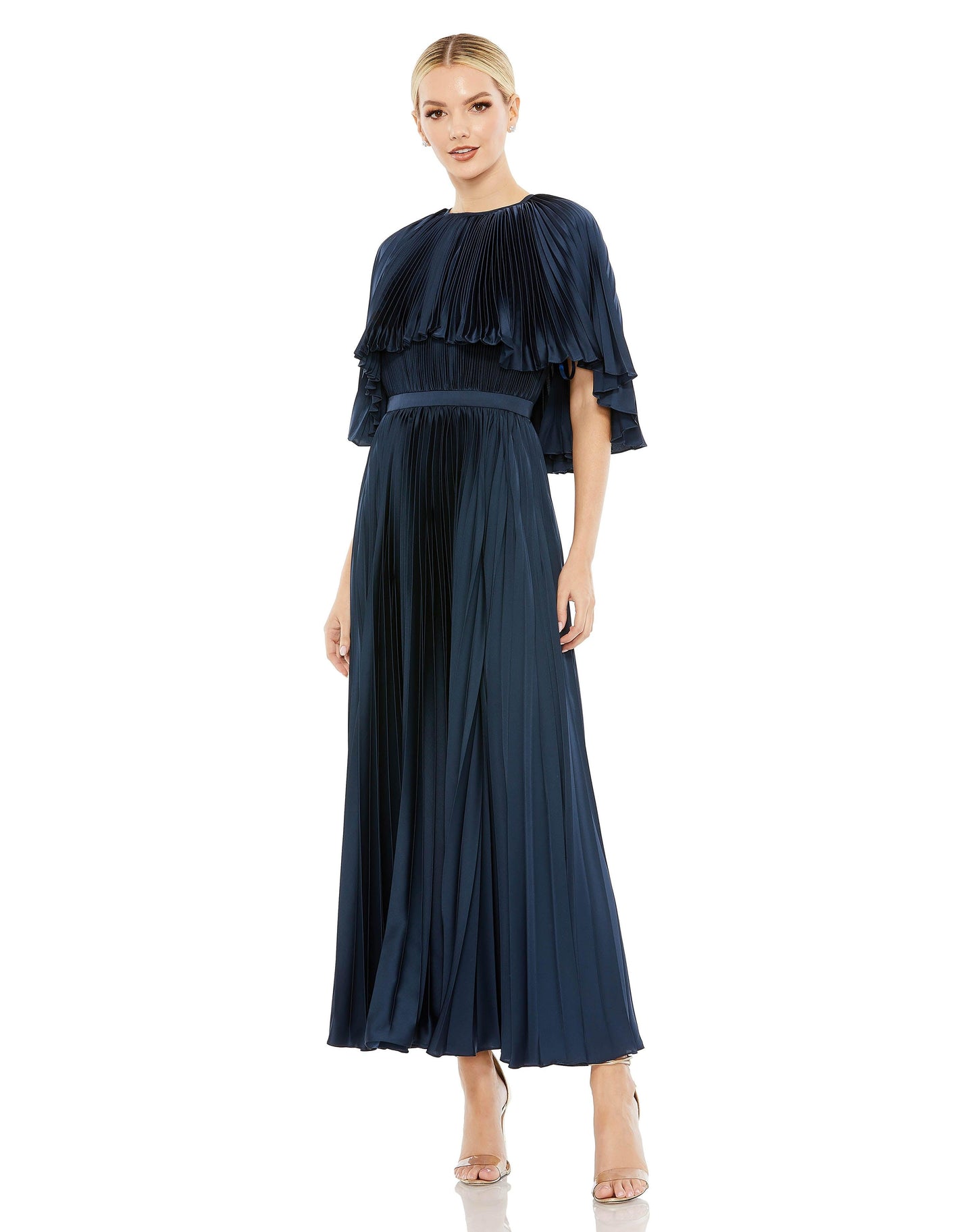 Mother of the Bride Dresses Mother of the Bride Tea Length Dress Midnight