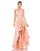 Prom Dresses Prom High Low Halter Dress Rose