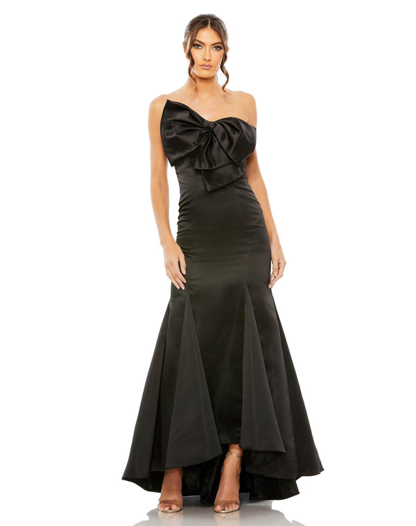 High Low Strapless Mermaid Prom Dress Strapless & Mermaid Style Mac Duggal 49701