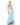 Prom Dresses High Low Strapless Mermaid Prom Dress Powder Blue