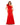 Plus Size Dresses Fabulouss Long One Shoulder Plus Size Dress Red