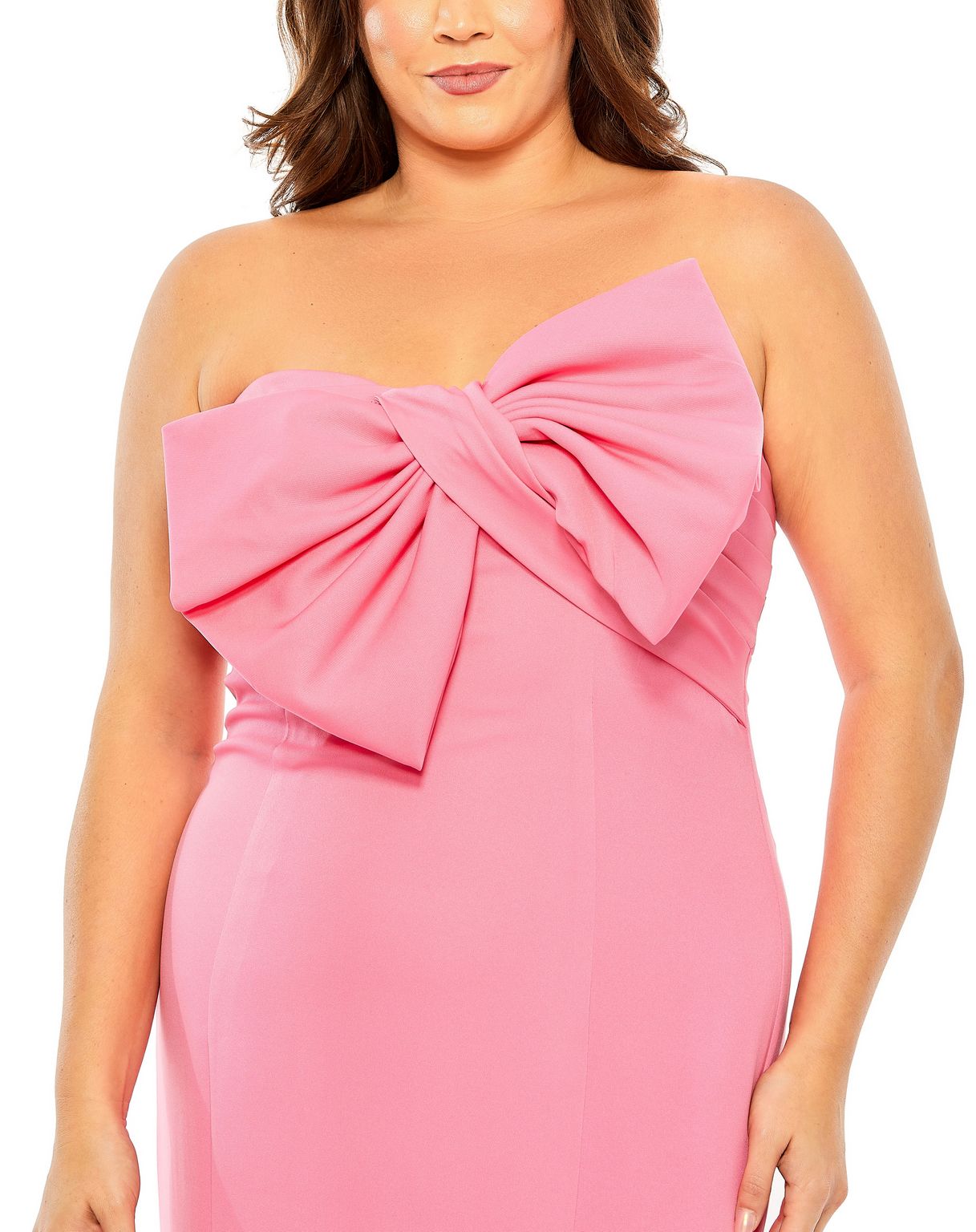 Mac Duggal 49709W Plus Size Formal Prom Long Gown