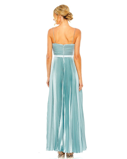 Prom Dresses Prom Long Spaghetti Strap Formal Dress French Blue