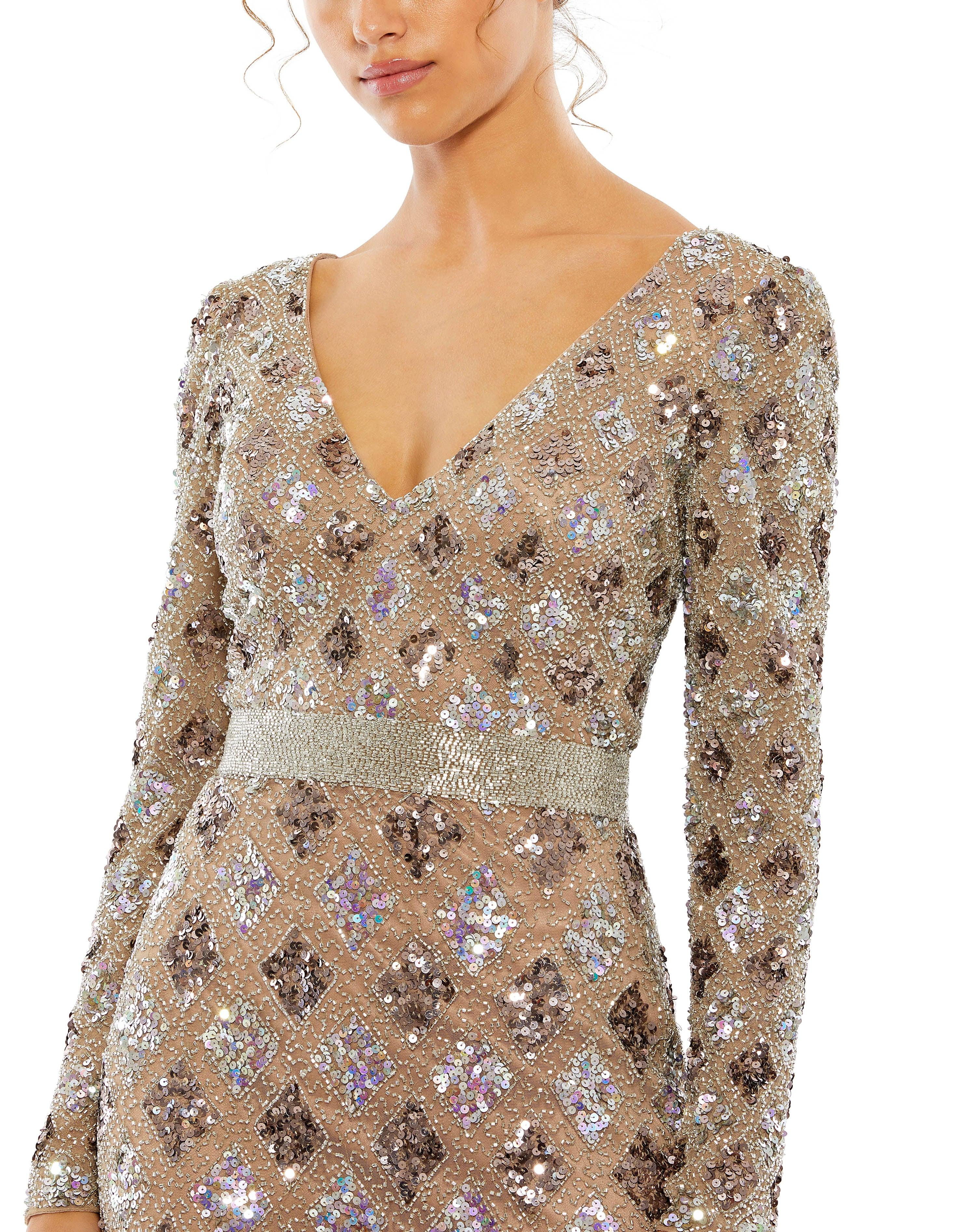 Mac Duggal Gown, 16 / Nude Mac Duggal Gown, 16 / Nude