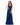 Prom Dresses Long Pleated Formal Metallic Prom Dress Sapphire