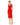Formal Dresses Sleeveless Formal Knee Length Dress Red