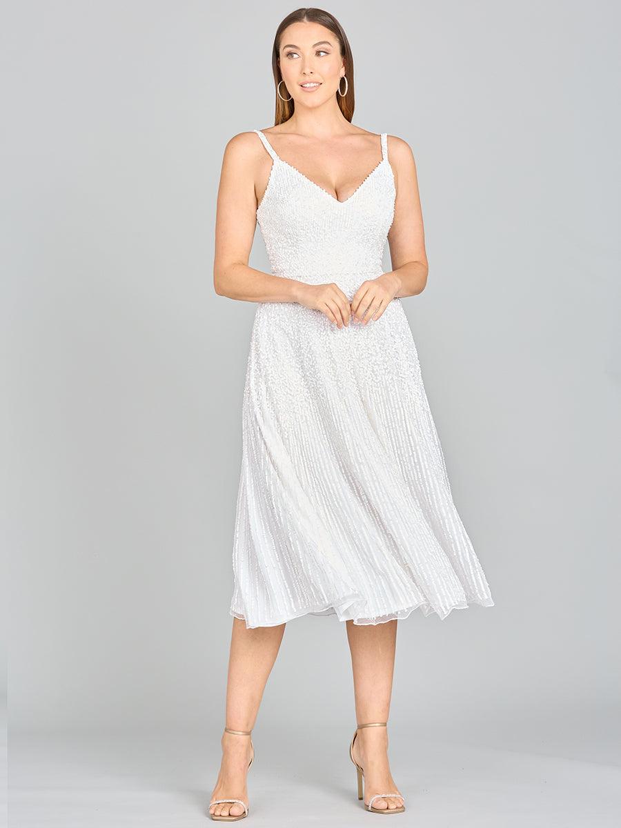Lara Dresses 51074 Spaghetti Strap Wedding Dress