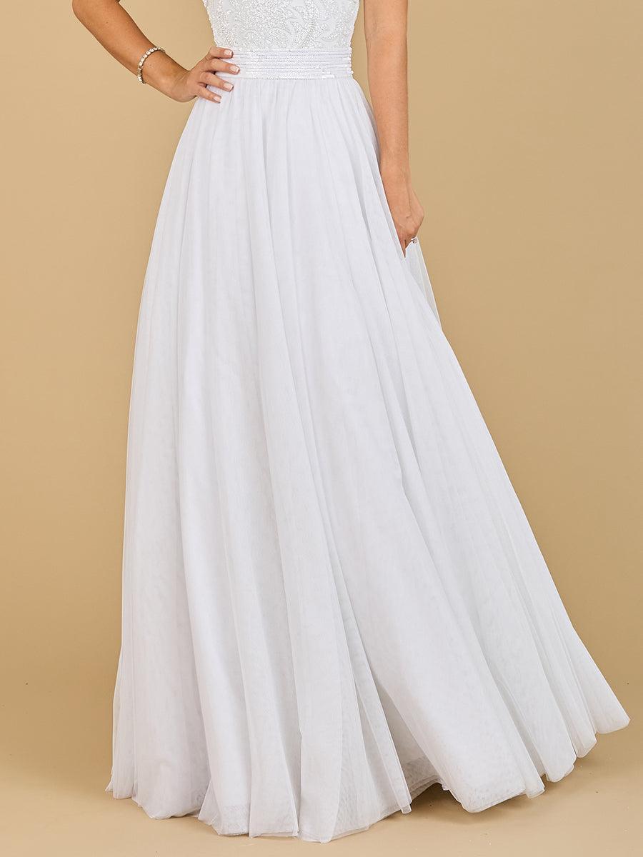 Lara Dresses 51117 Long Formal Skirt Beaded Waist