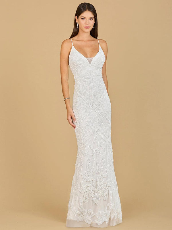 Lara Dresses 51140 Long Beaded Bridal Gown