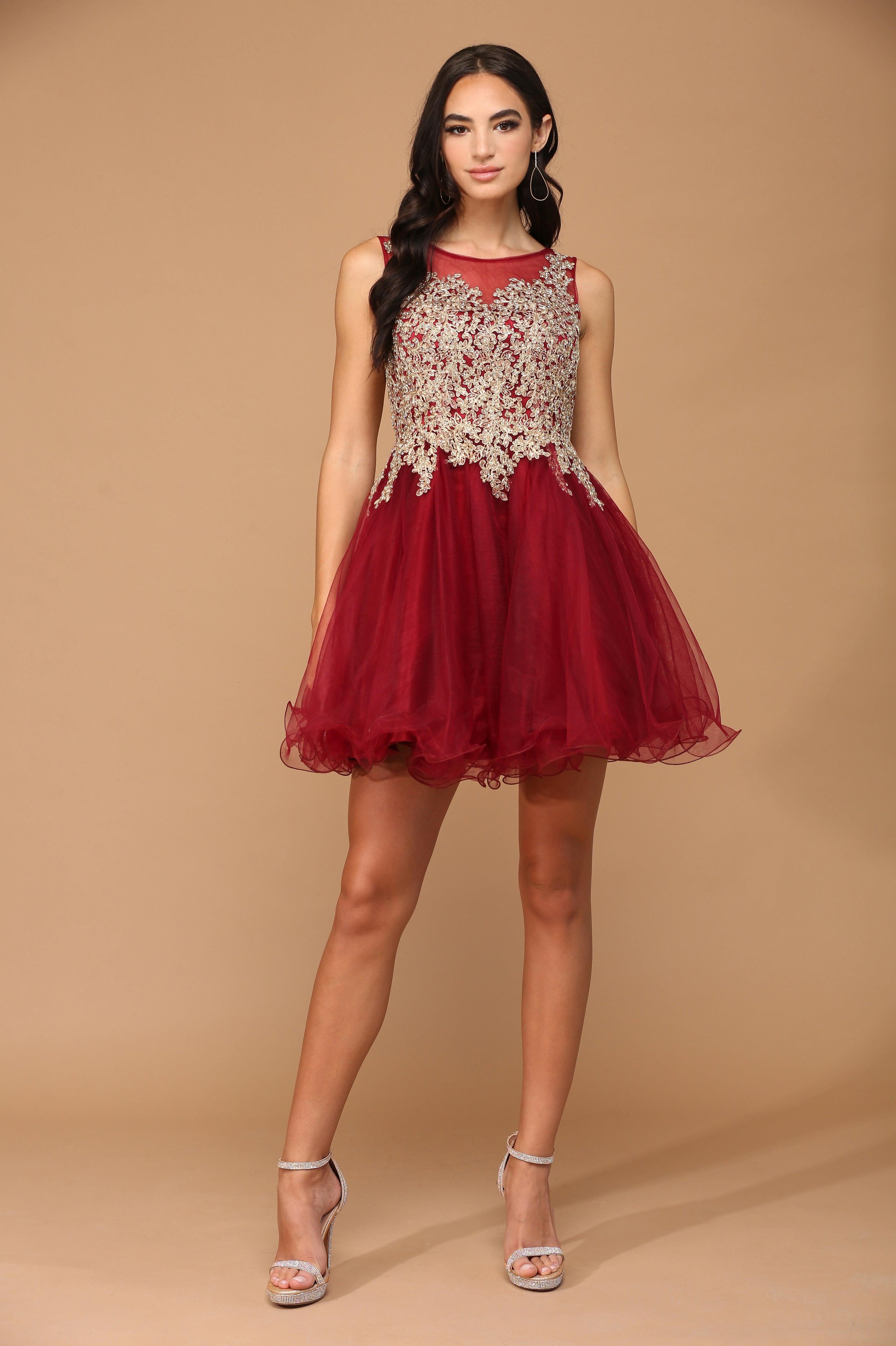 Prom Short Sleeveless Homecoming Cocktail Dress - Royal / L Prom Short Sleeveless Homecoming Cocktail Dress - Royal / L