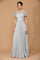 Mother of the Bride Dresses Mother of the Bride Long Formal Metallic Dress Silver