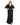 Plus Size Dresses Fabulouss Plus Size Long Cape Sleeve Dress Black