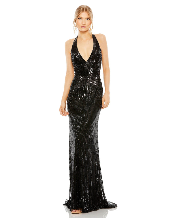 Sleeveless Fitted Formal Dress Fitted Silhouette Mac Duggal 5390