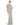 Formal Dresses Long Sleeve Formal Floral Beaded Evening Dress Platinum Gold