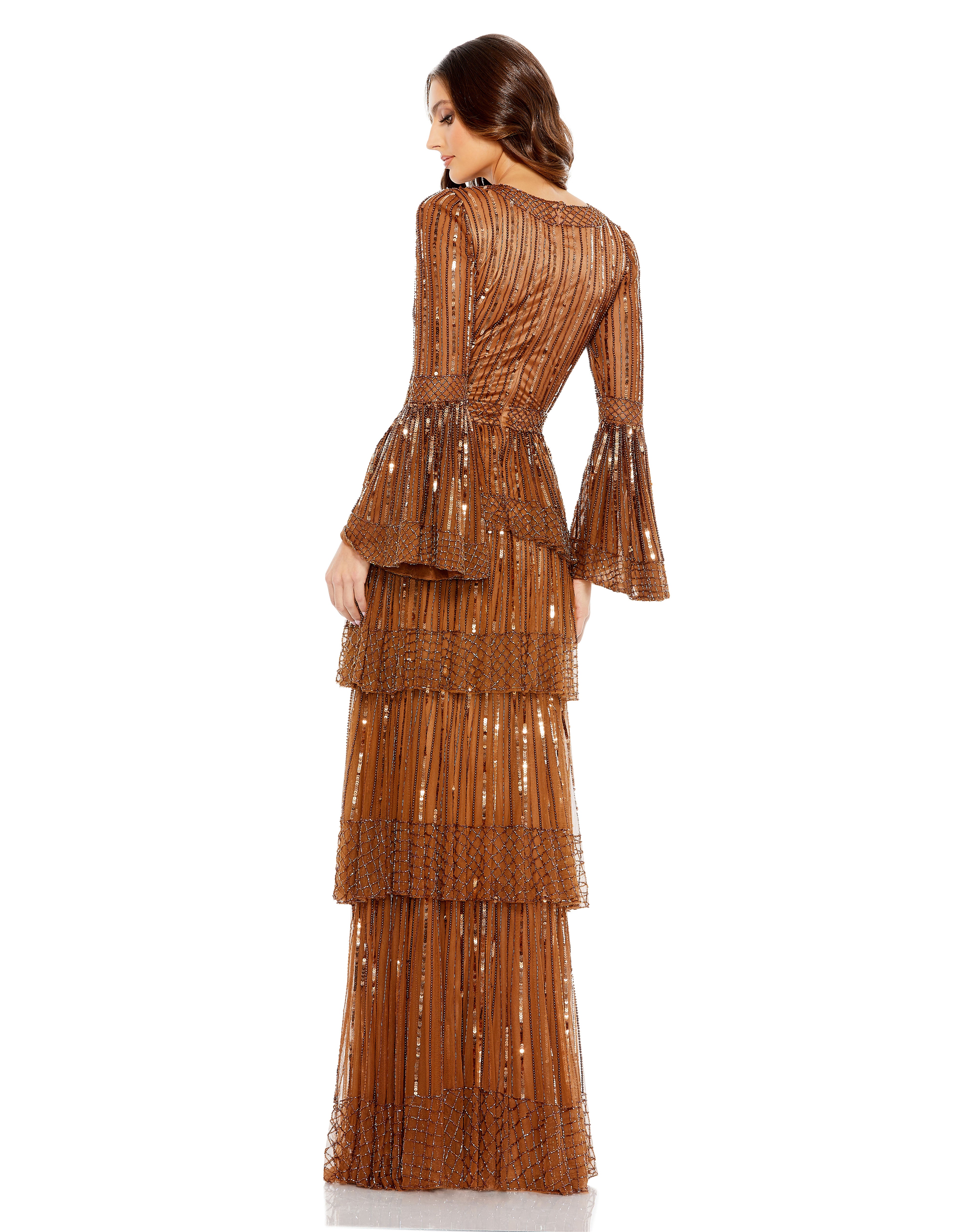 Mac Duggal 5442 Copper 10 Sale  The Dress Outlet