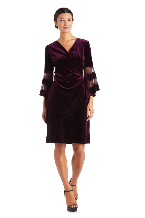Short Petite Dress Cocktail R&M Richards 5471P