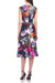 Cocktail Dresses Sleeveless Floral Print Knee Length Cocktail Dress MDNGHT PEONY BOUQUET
