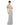 Formal Dresses Beaded Short Sleeve Formal Long Gown Platinum