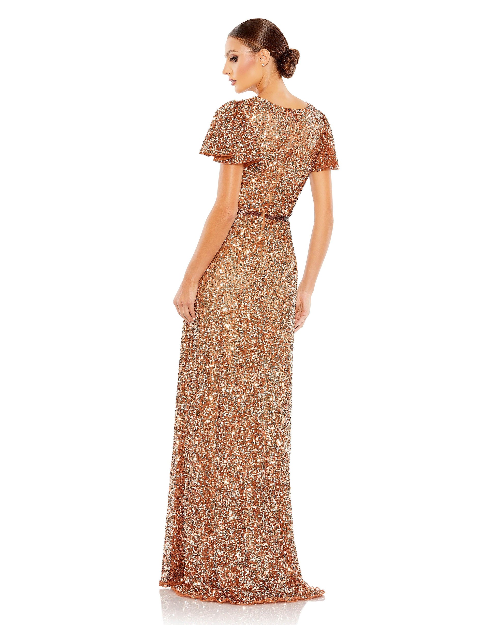 Mac Duggal 5540 Long Formal Beaded Dress