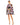 Mac Duggal 55404 Short Cape Sleeve Floral Dress