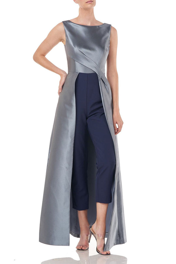 Kay Unger 5545199 Nile Blue Midnight 10 Formal Jumpsuit Sale