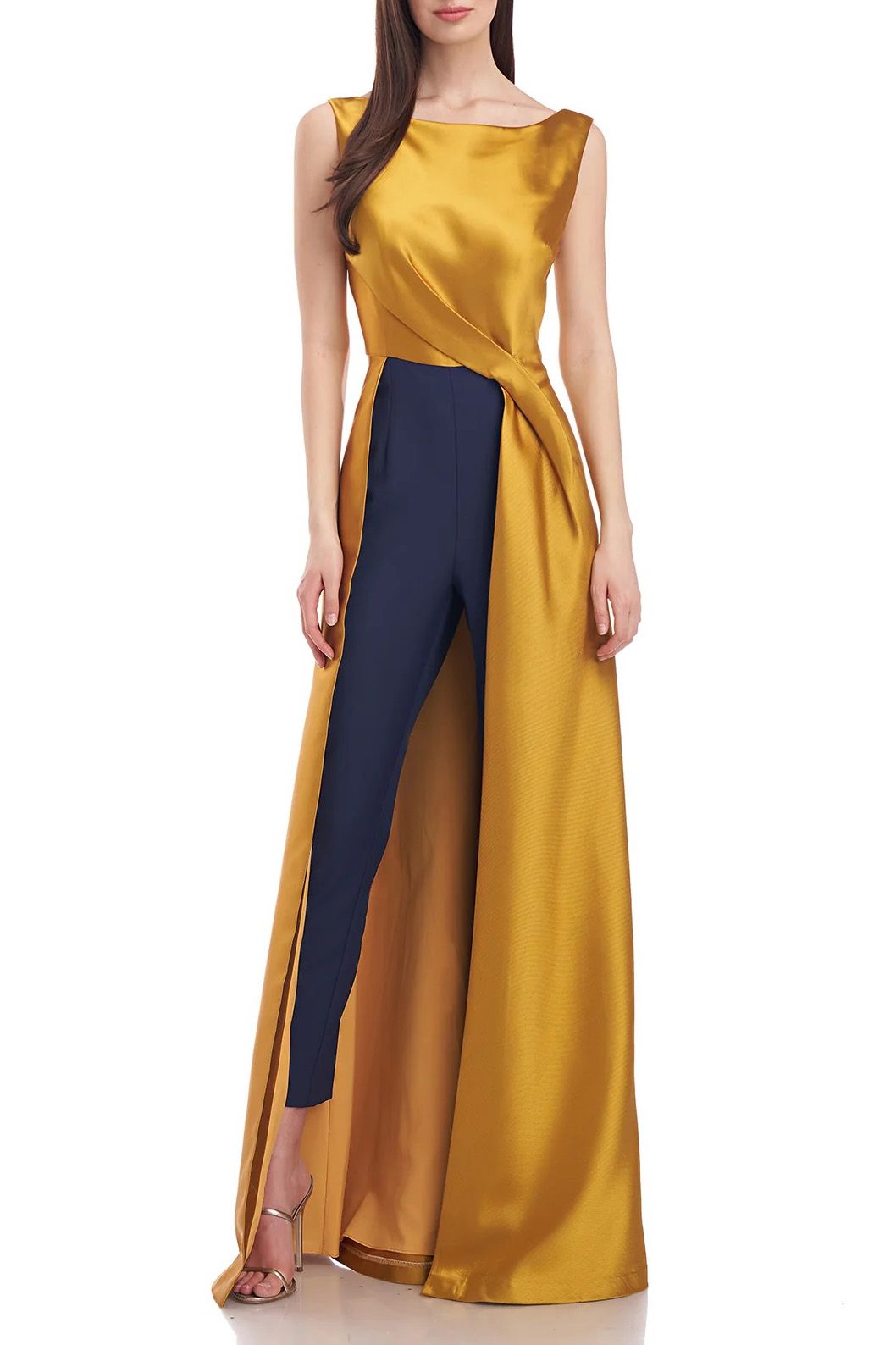 Kay Unger 5545199 Long Formal Sleeveless Jumpsuit