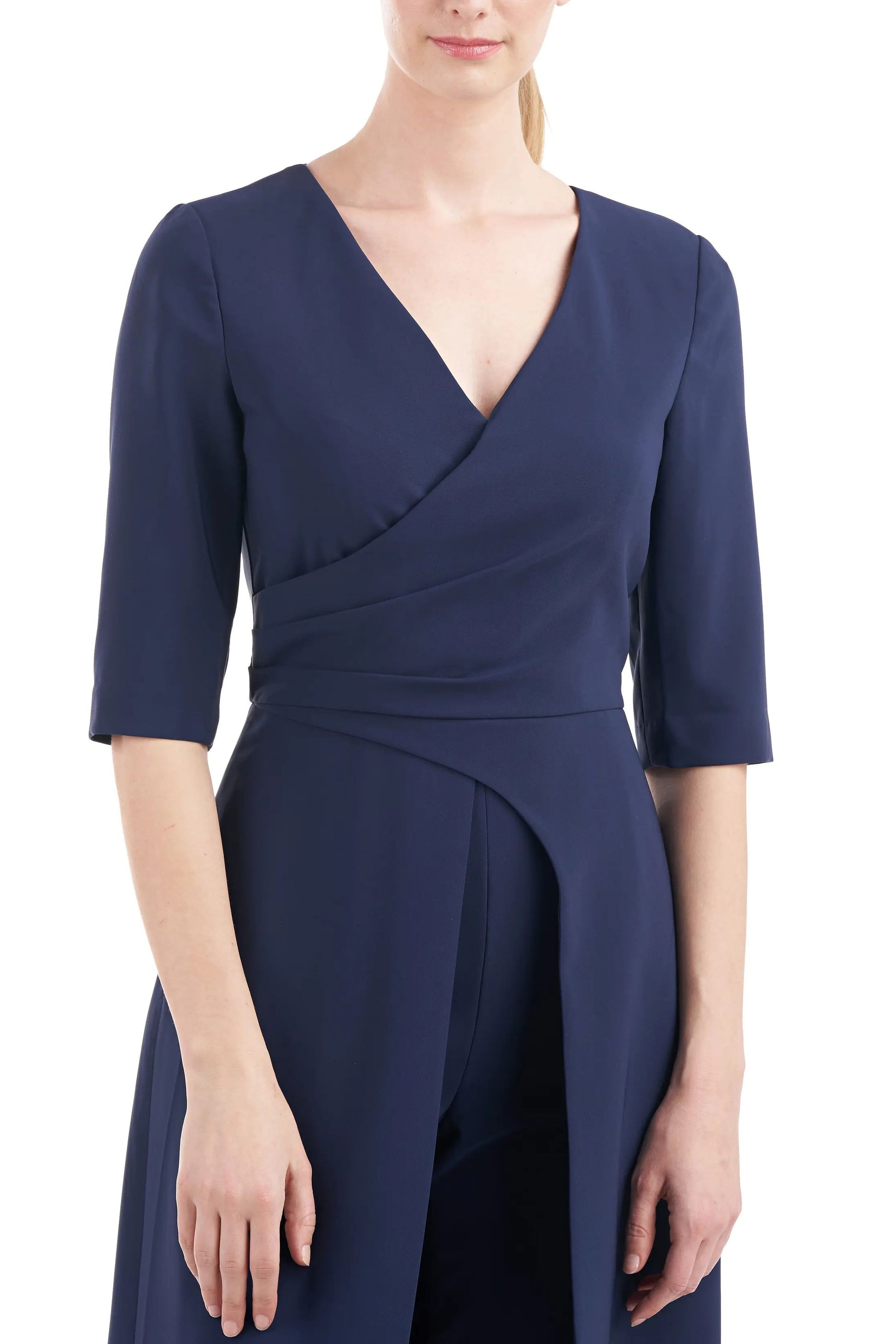 Jumpsuit Long 3/4 Sleeve Formal Jumpsuit MIDNIGHT
