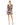 Cocktail Dresses Short Floral Chiffon Cocktail Dress Multi