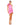 Cocktail Dresses Short One Shoulder Cocktail Dress Pink
