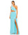 Prom Dresses Prom Long One Shoulder Formal Gown Powder Blue