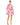 Cocktail Dresses Homecoming Short Floral Cocktail Dress Pink Multi