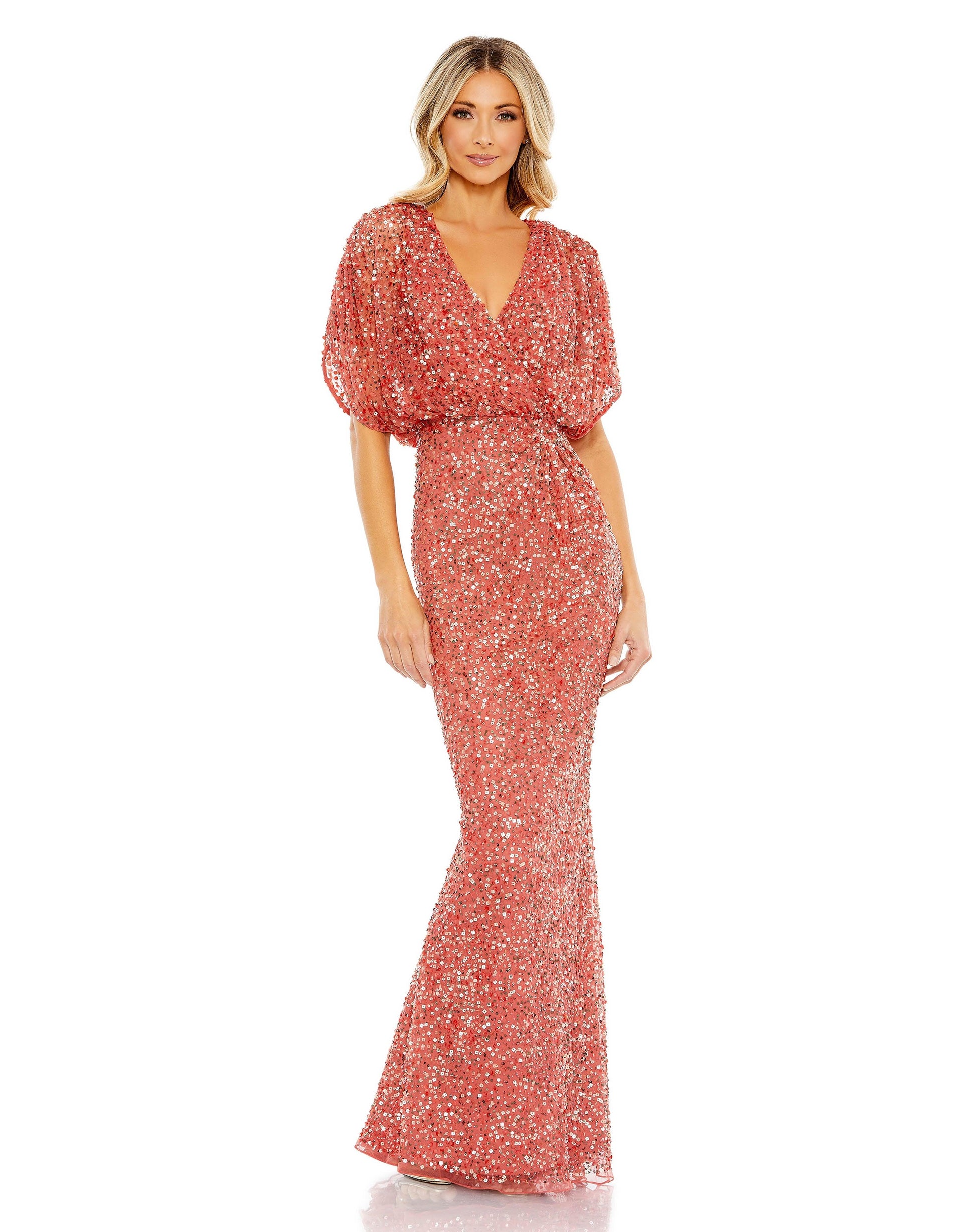 Mac Duggal 5640 Long Mother of the Bride Formal Dress