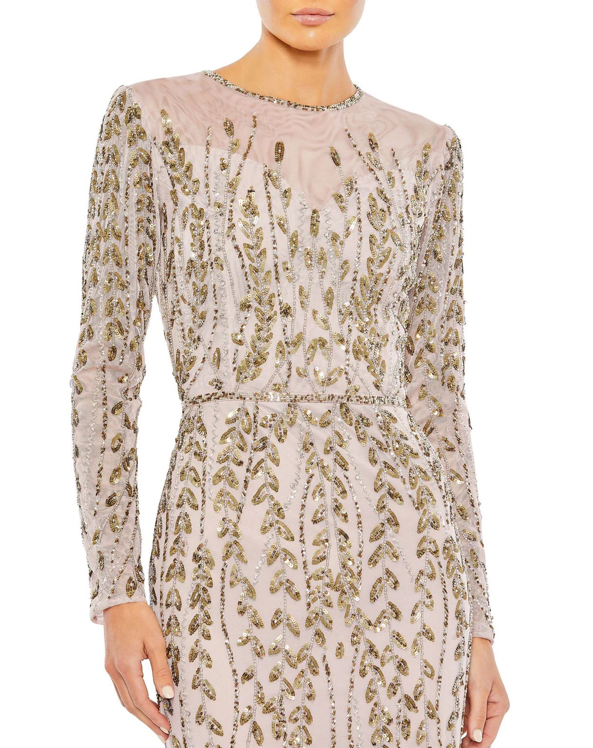 Mac Duggal 5644 Formal Long Sleeve Dress