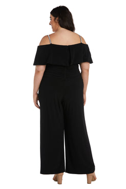 Emerald R&M Richards 5982W Long Plus Size Formal Jumpsuit for $109.0 ...