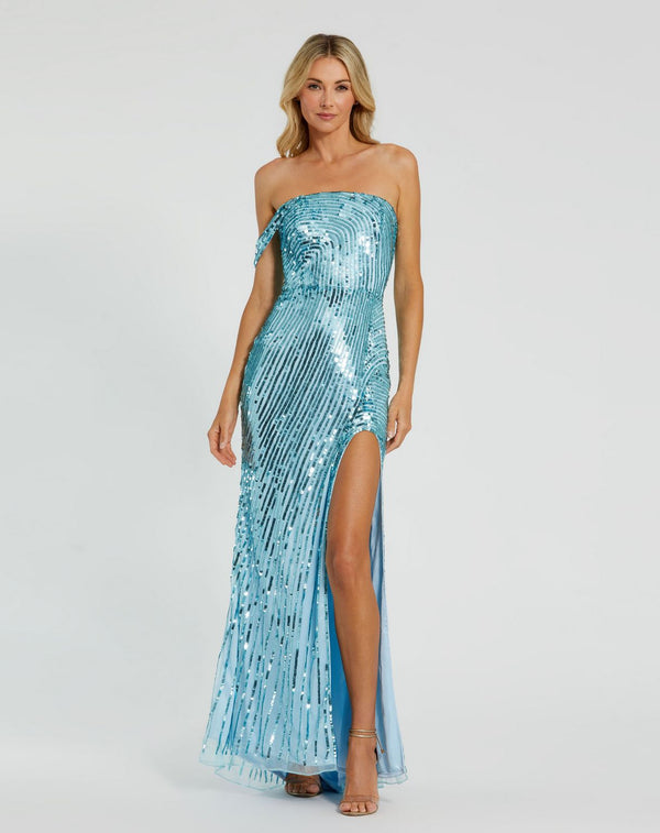 Sequin Formal Long Dress Sequin Formal Long Mac Duggal 6072