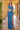 Prom Dresses Glittered Fitted Long Prom Dress Blue