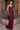 Prom Dresses Fitted Long Prom Sequins Gown Burgundy